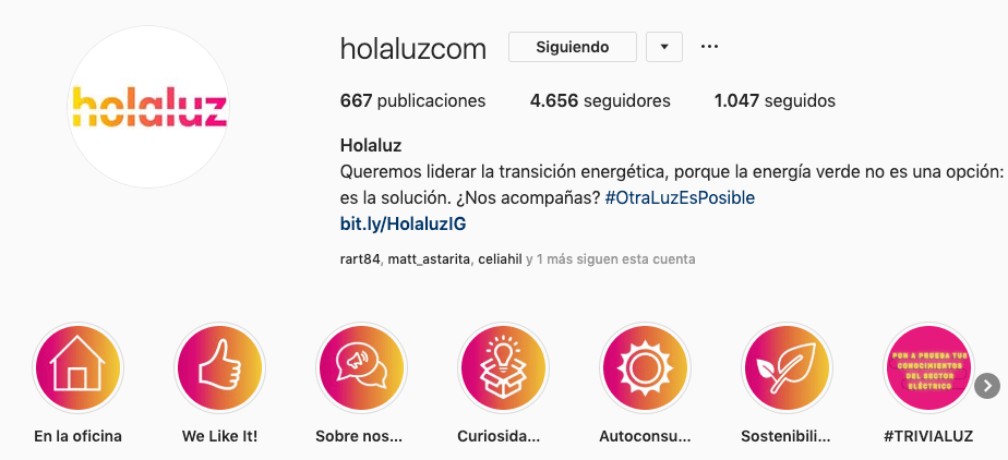 instagram de holaluz