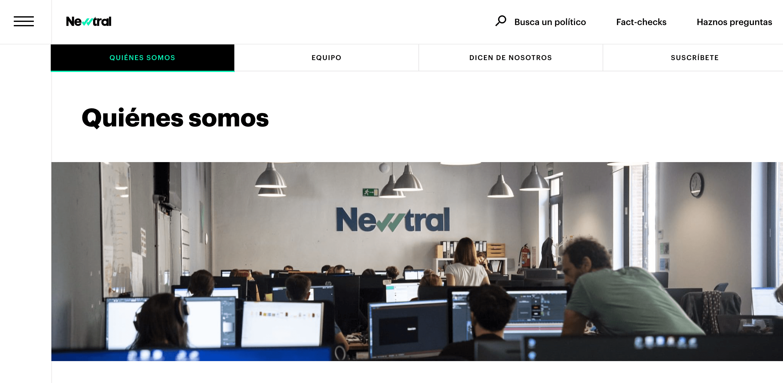 personalidad de marca especialista Newtral