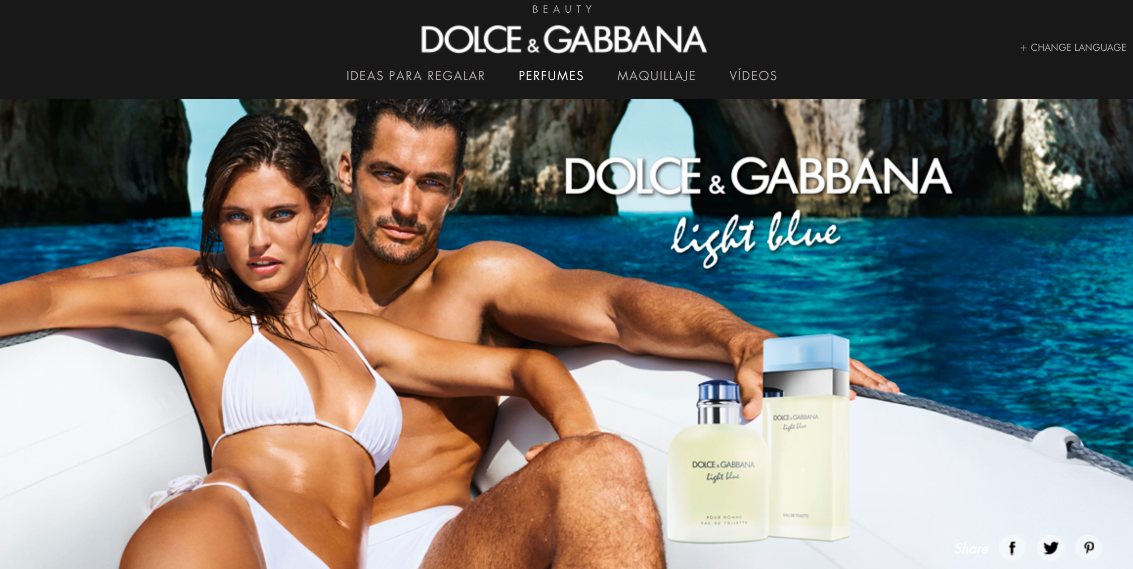 personalidad de marca crush Dolce&Gabbana